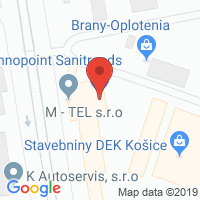 Google map: Juzna trieda 1595/74